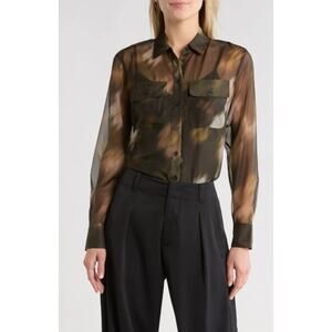 RAG & BONE Sonica Sheer Button Shirt